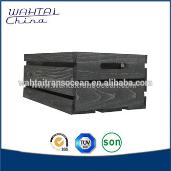 lightweight rustic wood flower planter box