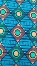 African Imitation Wax Printed Fabric for Dresses