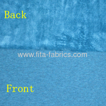 Poly Spun Velour For Garment Fabric?