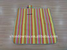 rainbow color stripes Picnic Blanket lively color