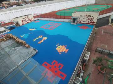 Kindergarten Floor Safe Material SES TPE Material