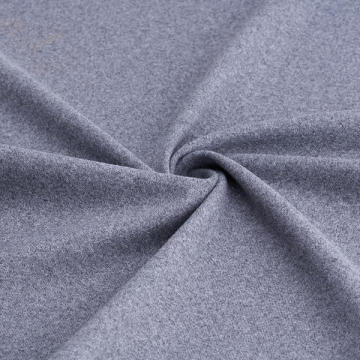 Tissu de recyclage en jersey brossé en polyester en polyester