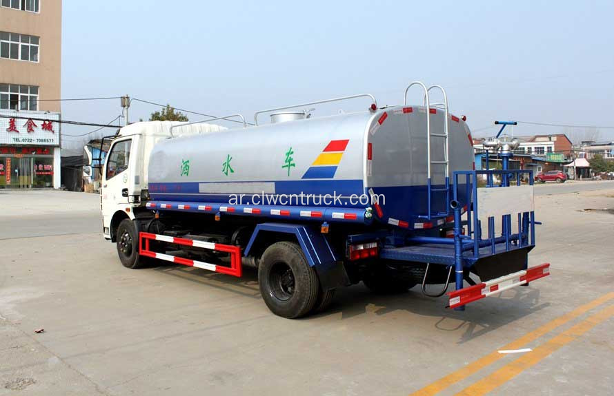 HOT العلامة التجارية الجديدة دونغفنغ 8000Litres المياه العربة