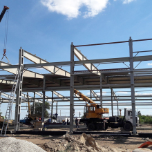 Coated Weld Steel Structure Warehouse