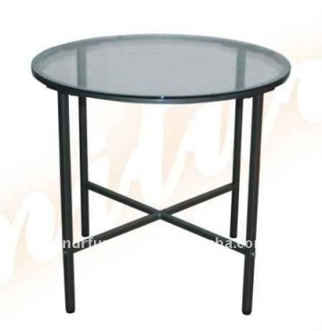 round glass top coffee table