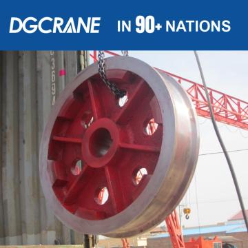 DGcrane Pipe Trolley Wheel för industrihjul