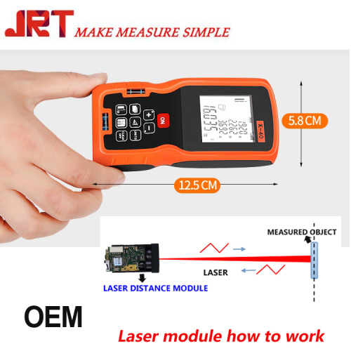 Medidor de distância a laser industrial JRT