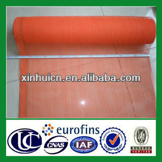 orange HDPE plastic safety fence