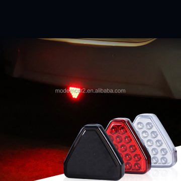 Sporty F1 Triangle Flash Style Safety Lights for Cars