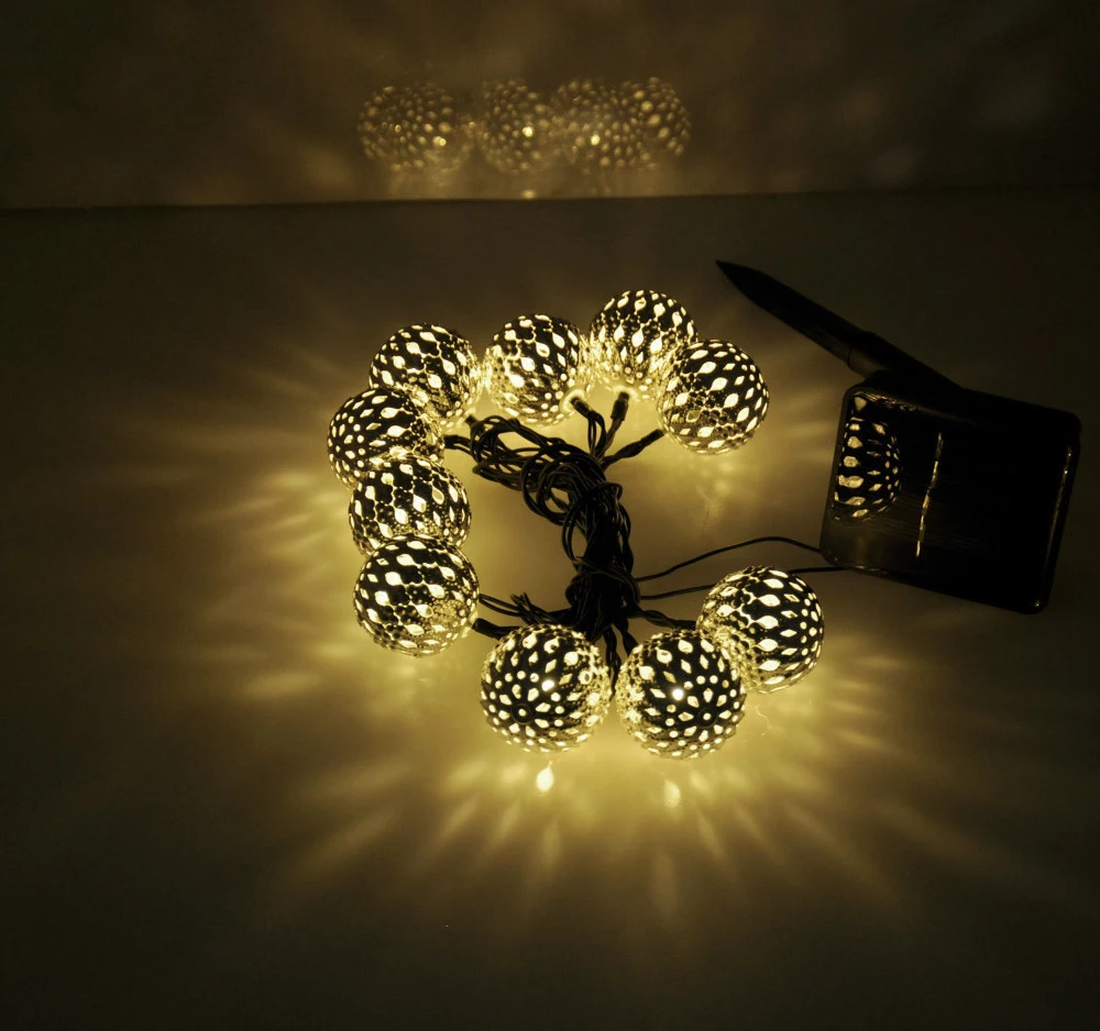 Waterproof Outdoor Warm White Morocco LED Light String