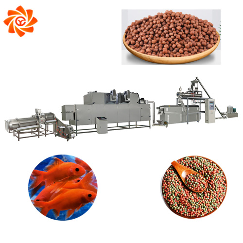 Floating extruder fish feed making manufacturing machinery