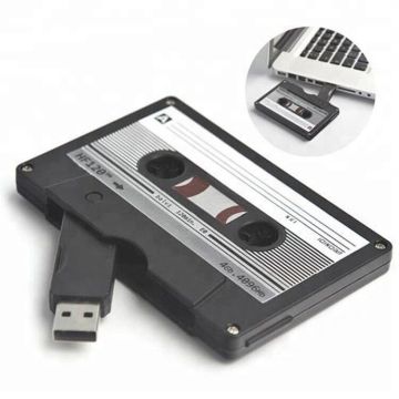 USB Plastic Video Tape Shape Music Flash Drives