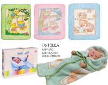 Soft Muslin Baby Swaddle Blanket Baby Sac