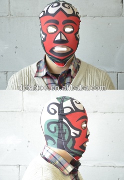 halloween &carnival mask tattoo mask