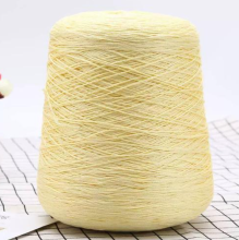 Combed mercerized cotton yarn