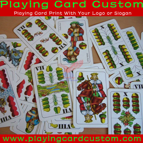 Custom Paper Playing Cards Printing