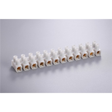 terminal strips made of polypropylene flat base