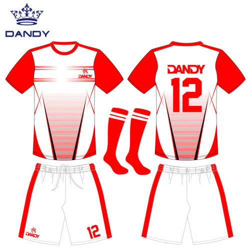 Uniforme de fútbol de sublimación de alta calidad