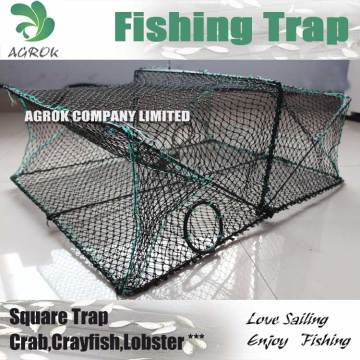 Folding Square Trap Crayfish Trap Crab Cage