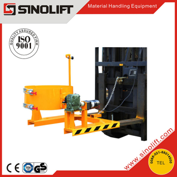 HOT! Sinolift HK300 Forklift Mounted Electric Drum Rotator