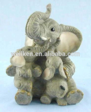 polyresin elephant statue,polystone animal sculpture,resin elephant figure