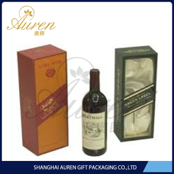 hot selling paper shipping box wine