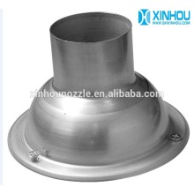 Adjustable outlay tuyere for car industry