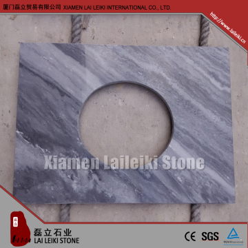 Cut to Size Polished White Marble Kitchen Slab