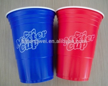 16oz cheap disposable plastic cups ps material