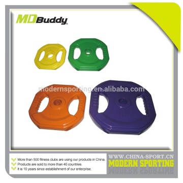 Color rubber olympic weight plate 50kg