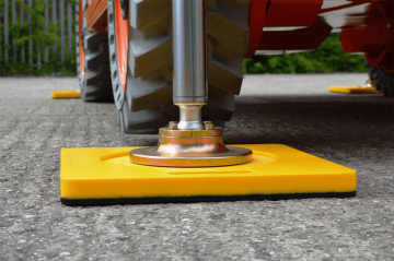 outrigger pads for crane