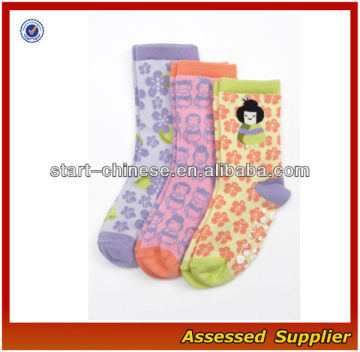 Pattern Children In Socks/ Children Tube Socks