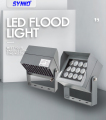 Luz de inundación cuadrada de foco decorativa de aluminio IP65