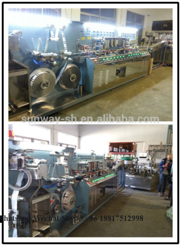 Packaging laminate tubes making machine