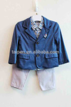 Winter Fashion Style Knitted Fabric Boys Casual Suit