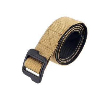 Tactical Military Nylon Belt Elastic with Plastic Buckle