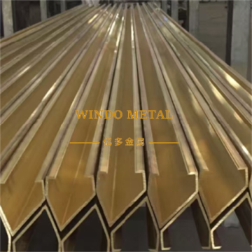 C36000 free cutting brass extruded shapes for CNC machining