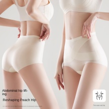 Women's Seamless High Waist Ice Silk Breathable Shapewear Pantie