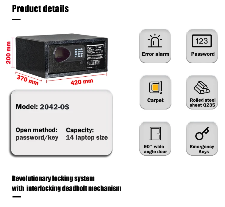 hotel digital safe