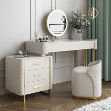 Luxury Wooden Dressing Room Cabinet with Mirror