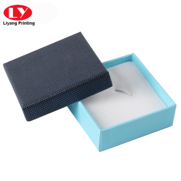 Small Square Gift Ring Box With White Foam