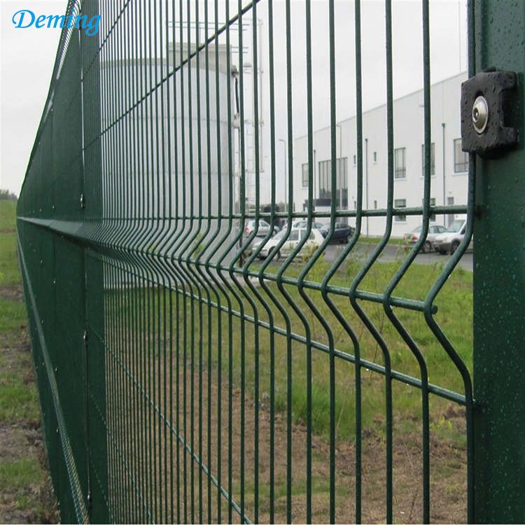 Powder Coated Wire Mesh Panel 3D for Fencing