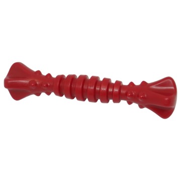 Percell 6" Nylon Dog Chew Spiral Bone Rasberry Scent