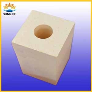 glass industry used of high quality Fused cast AZS block