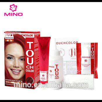 2015 OEM name of hair dye TOUCHCOLOR from china supplier