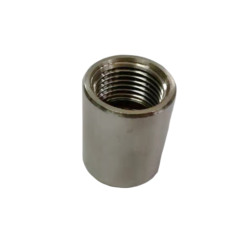 High Quality banded  Stainless steel female  Thicken thread nipple / socket / socket plain /half socket plain
