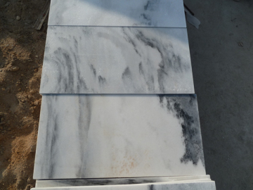Shandong Cloudy Grey Marble Tiles