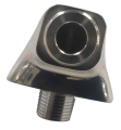 SS 304 cotovelado conector L Suporte do tipo