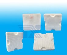 Alveolate ceramic filtration