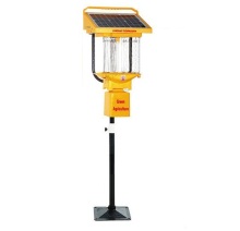 Solar radial pest killing lamp for agriculture, physical insecticide, reducing pesticides
